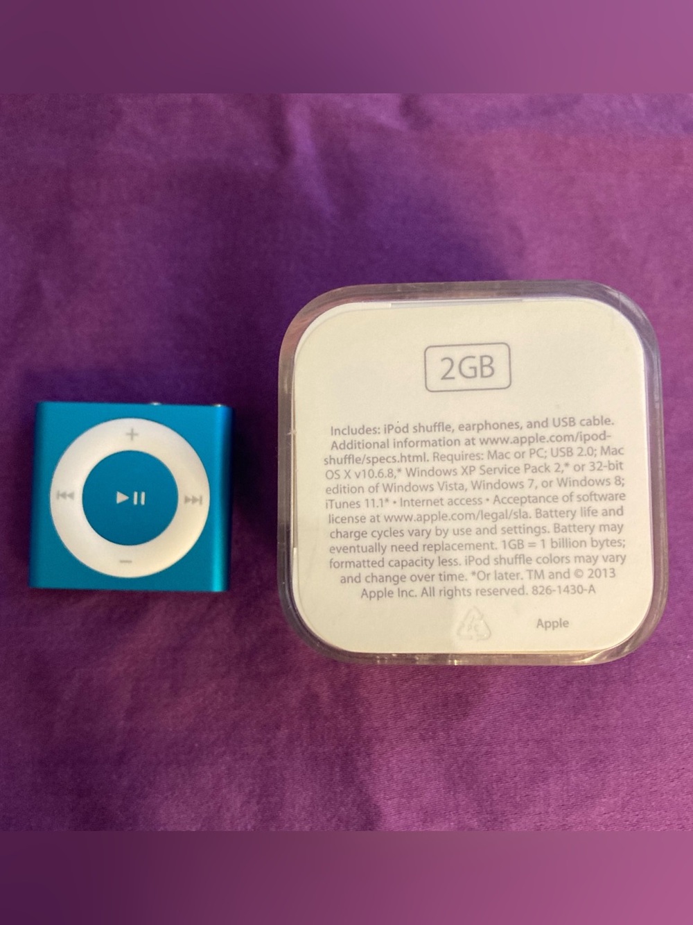 Apple iPod Shuffle 2GB 4th Generation